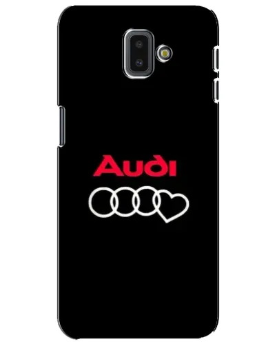 Чохол для Samsung Galaxy J6 Plus 2018 (J610) з картинкою «Логотип Audi Heart»