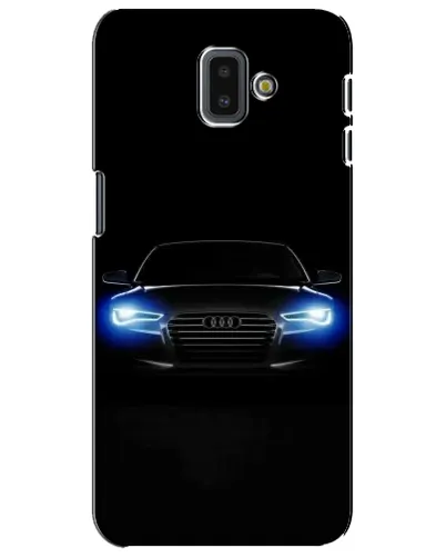 Чохол для Samsung Galaxy J6 Plus 2018 (J610) з картинкою «Audi в неоні»