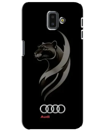 Чохол для Samsung Galaxy J6 Plus 2018 (J610) з картинкою «Графіка — пантера та Audi»