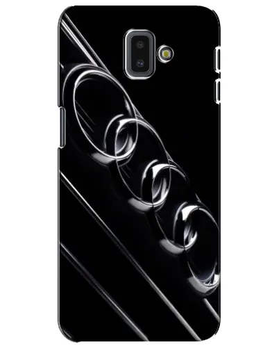 Чохол для Samsung Galaxy J6 Plus 2018 (J610) з картинкою «Audi — абстрактні кільця»