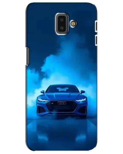 Чохол для Samsung Galaxy J6 Plus 2018 (J610) з картинкою «Audi — блакитна енергія»