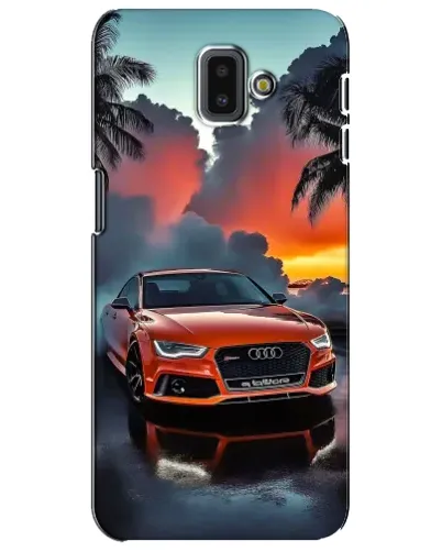 Чохол для Samsung Galaxy J6 Plus 2018 (J610) з картинкою «Audi — захід сонця»