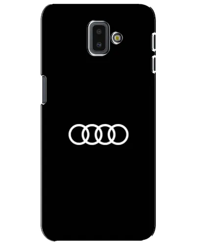 Чохол для Samsung Galaxy J6 Plus 2018 (J610) з картинкою «Audi White Logo»