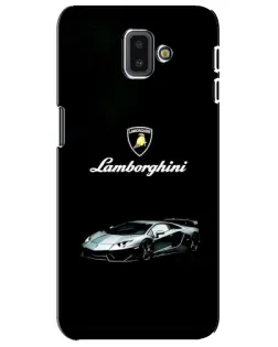 Чехол для Samsung Galaxy J6 Plus 2018 (J610) с картинкой «Логотип Lamborghini классика»