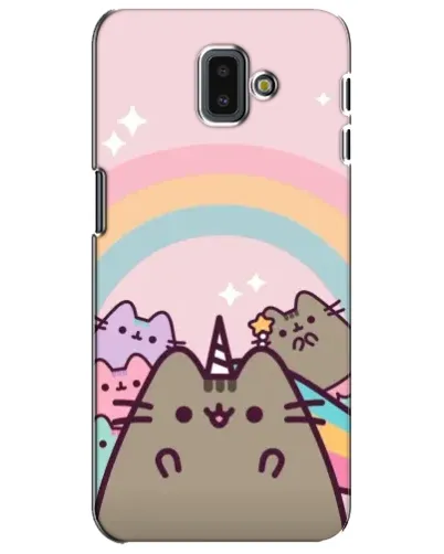 Чехол для Samsung Galaxy J6 Plus 2018 (J610) с картинкой «Единорог Pusheen» Чехол для Samsung Galaxy J6 Plus 2018 (J610) с картинкой «Единорог Pusheen»