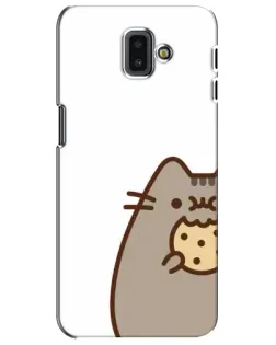 Чехол для Samsung Galaxy J6 Plus 2018 (J610) с картинкой «Пушин с печеньем»
