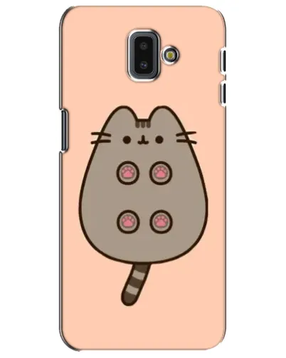 Чехол для Samsung Galaxy J6 Plus 2018 (J610) с картинкой «Пушин пузиком кверху» Чехол для Samsung Galaxy J6 Plus 2018 (J610) с картинкой «Пушин пузиком кверху»
