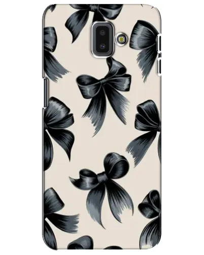 Чехол для Samsung Galaxy J6 Plus 2018 (J610) с картинкой «Банты Coquette»