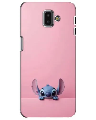Чехол для Samsung Galaxy J6 Plus 2018 (J610) с картинкой «Stitch выглядывает»