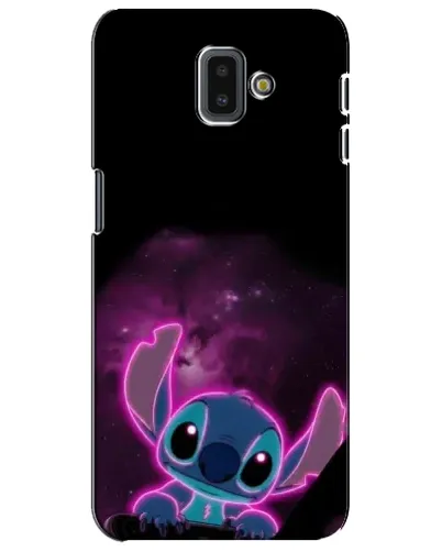 Чехол для Samsung Galaxy J6 Plus 2018 (J610) с картинкой «Неоновый Stitch»