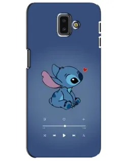 Чехол для Samsung Galaxy J6 Plus 2018 (J610) с картинкой «Музыкальный Stitch»