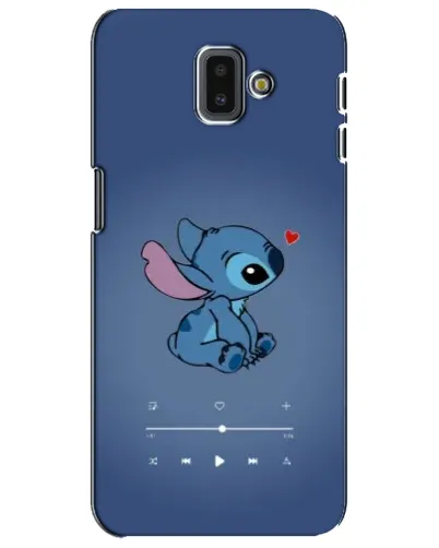 Чехол для Samsung Galaxy J6 Plus 2018 (J610) с картинкой «Музыкальный Stitch»