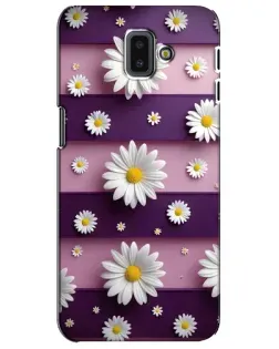Чохол для Samsung Galaxy J6 Plus 2018 (J610) з картинкою «Ромашки на фіолетовому» Чохол для Samsung Galaxy J6 Plus 2018 (J610) з картинкою «Ромашки на фіолетовому»