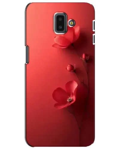 Чехол для Samsung Galaxy J6 Plus 2018 (J610) с картинкой «Маковые соцветия»