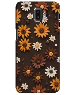 Чохол для Samsung Galaxy J6 Plus 2018 (J610) з картинкою «Візерунок з маленьких соняшників» Чохол для Samsung Galaxy J6 Plus 2018 (J610) з картинкою «Візерунок з маленьких соняшників»