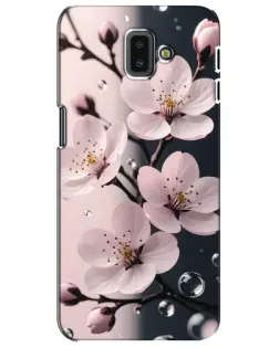 Чохол для Samsung Galaxy J6 Plus 2018 (J610) з картинкою «Ніжня сакура та краплі» Чохол для Samsung Galaxy J6 Plus 2018 (J610) з картинкою «Ніжня сакура та краплі»