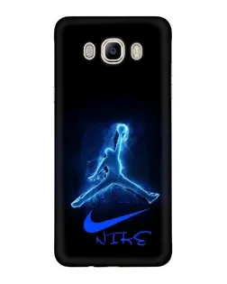 Чехол для Samsung Galaxy J7 2016 (J710, J7108) с картинкой «Jordan Neon Blue»