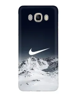 Чехол для Samsung Galaxy J7 2016 (J710, J7108) с картинкой «Nike — зимние горы»