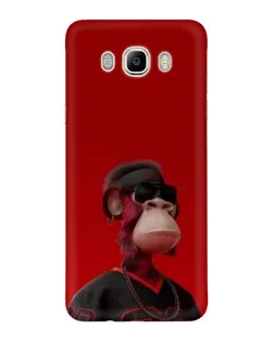 Чохол для Samsung Galaxy J7 2016 (J710, J7108) з картинкою «Bored Ape в червоному» Чохол для Samsung Galaxy J7 2016 (J710, J7108) з картинкою «Bored Ape в червоному»