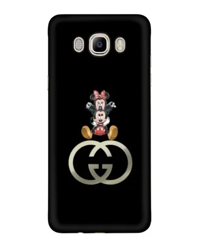 Чехол для Samsung Galaxy J7 2016 (J710, J7108) с картинкой «Минни Маус на лого» Чехол для Samsung Galaxy J7 2016 (J710, J7108) с картинкой «Минни Маус на лого»