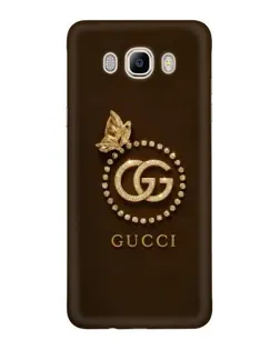 Чехол для Samsung Galaxy J7 2016 (J710, J7108) с картинкой «Gucci — золотая бабочка»