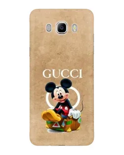 Чехол для Samsung Galaxy J7 2016 (J710, J7108) с картинкой «Микки Маус Gucci — крафт»