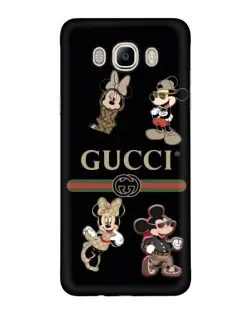 Чохол для Samsung Galaxy J7 2016 (J710, J7108) з картинкою «Gucci — герої Disney та монограма»