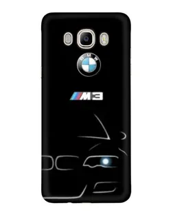 Чехол для Samsung Galaxy J7 2016 (J710, J7108) с картинкой «Минималистичный принт BMW M3»