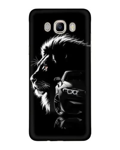 Чехол для Samsung Galaxy J7 2016 (J710, J7108) с картинкой «BMW и лев» Чехол для Samsung Galaxy J7 2016 (J710, J7108) с картинкой «BMW и лев»