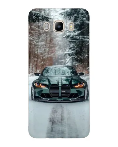 Чехол для Samsung Galaxy J7 2016 (J710, J7108) с картинкой «BMW в зимнем лесу» Чехол для Samsung Galaxy J7 2016 (J710, J7108) с картинкой «BMW в зимнем лесу»