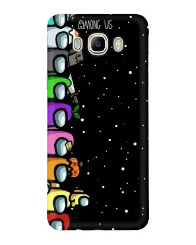 Чехол для Samsung Galaxy J7 2016 (J710, J7108) с картинкой «Команда Among Us»
