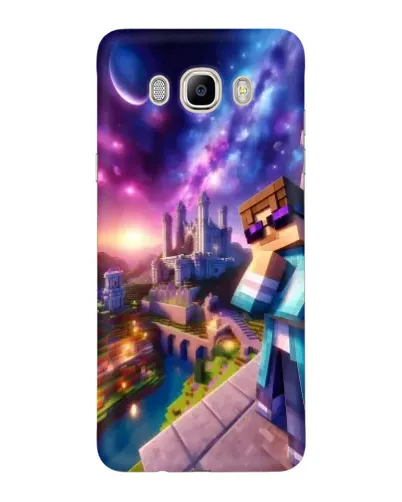 Чехол для Samsung Galaxy J7 2016 (J710, J7108) с картинкой «Стив и космос» Чехол для Samsung Galaxy J7 2016 (J710, J7108) с картинкой «Стив и космос»