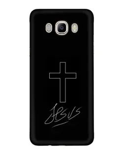 Чохол для Samsung Galaxy J7 2016 (J710, J7108) з картинкою «Графічний хрест Jesus»