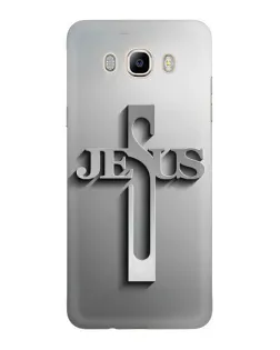 Чохол для Samsung Galaxy J7 2016 (J710, J7108) з картинкою «Металевий хрест Jesus»