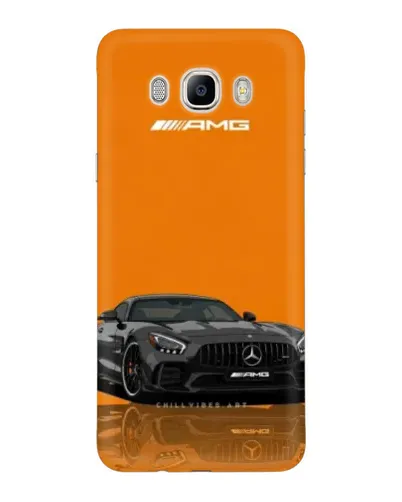 Чехол для Samsung Galaxy J7 2016 (J710, J7108) с картинкой «Оранжевый Mercedes AMG» Чехол для Samsung Galaxy J7 2016 (J710, J7108) с картинкой «Оранжевый Mercedes AMG»