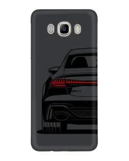 Чехол для Samsung Galaxy J7 2016 (J710, J7108) с картинкой «Задняя часть Audi — арт»