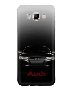 Чехол для Samsung Galaxy J7 2016 (J710, J7108) с картинкой «Audi — градиентный контур»
