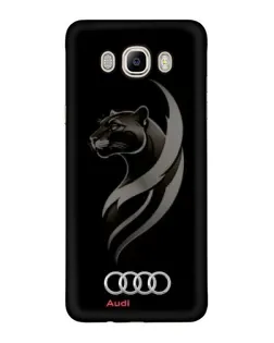 Чехол для Samsung Galaxy J7 2016 (J710, J7108) с картинкой «Графика — пантера и Audi»