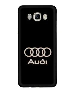 Чехол для Samsung Galaxy J7 2016 (J710, J7108) с картинкой «Audi — золотой логотип»