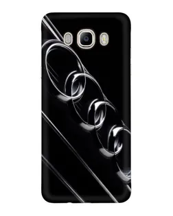 Чехол для Samsung Galaxy J7 2016 (J710, J7108) с картинкой «Audi — абстрактные кольца»