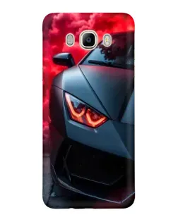 Чехол для Samsung Galaxy J7 2016 (J710, J7108) с картинкой «Lamborghini красное сияние» Чехол для Samsung Galaxy J7 2016 (J710, J7108) с картинкой «Lamborghini красное сияние»