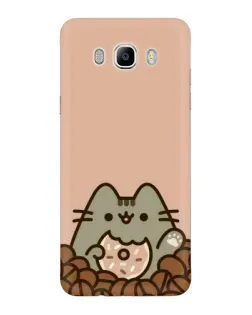 Чехол для Samsung Galaxy J7 2016 (J710, J7108) с картинкой «Кофейный Пушин»
