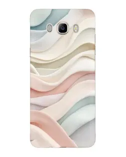Чехол для Samsung Galaxy J7 2016 (J710, J7108) с картинкой «Пастельные нежные волны»