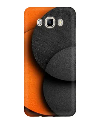 Чехол для Samsung Galaxy J7 2016 (J710, J7108) с картинкой «Геометрия оранжевых кругов» Чехол для Samsung Galaxy J7 2016 (J710, J7108) с картинкой «Геометрия оранжевых кругов»