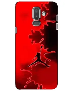 Чехол для Samsung Galaxy J8 2018 (J810) с картинкой «Jordan Red Smoke»