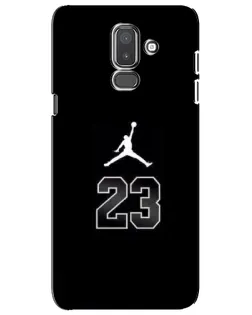 Чехол для Samsung Galaxy J8 2018 (J810) с картинкой «Jordan Flight 23»