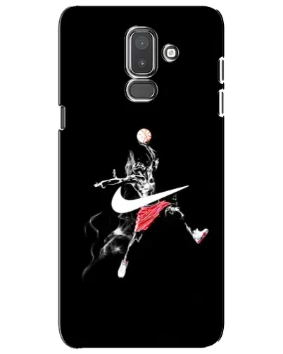 Чехол для Samsung Galaxy J8 2018 (J810) с картинкой «Jordan Jumpman»