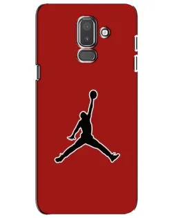 Чехол для Samsung Galaxy J8 2018 (J810) с картинкой «Jordan Red Back»