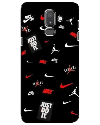 Чехол для Samsung Galaxy J8 2018 (J810) с картинкой «Nike Mix Pattern»