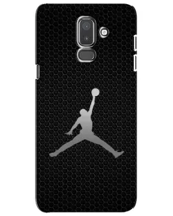 Чехол для Samsung Galaxy J8 2018 (J810) с картинкой «Jordan Dark Carbon»